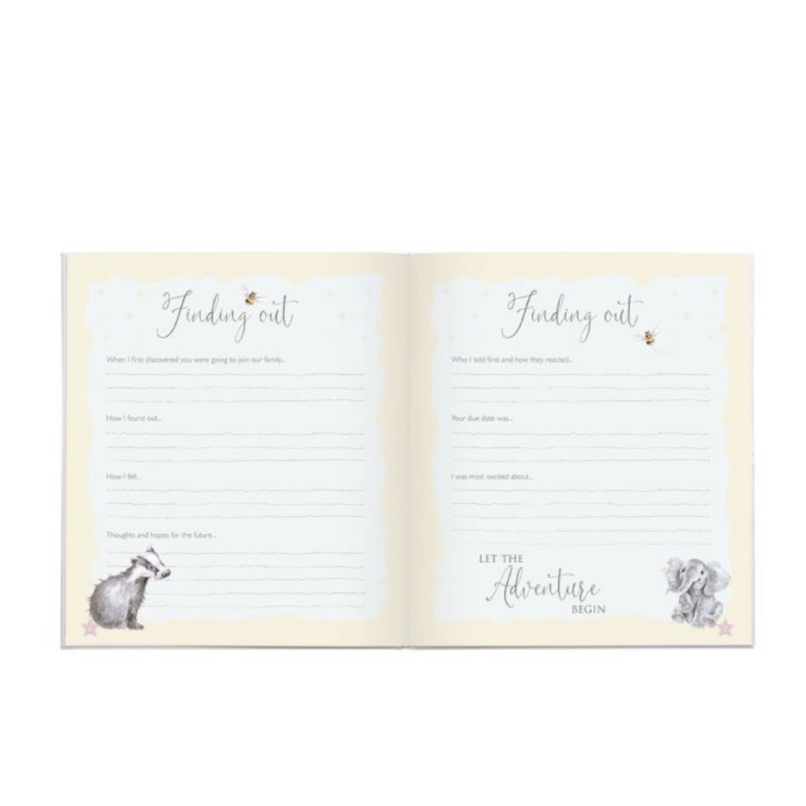 Little Wren Baby Record Book loading=