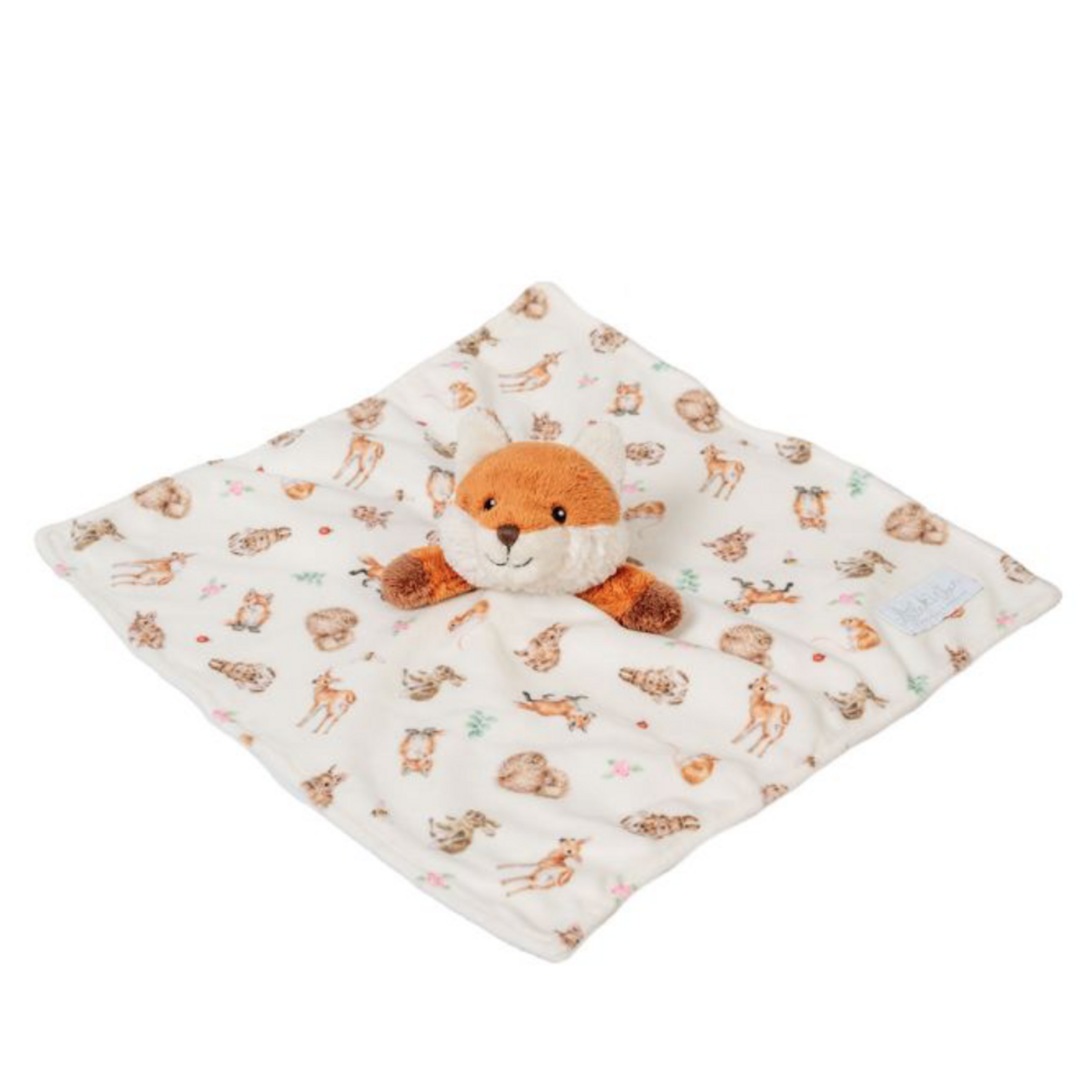 Little Wren Little Forest' Fox Plush Comforter loading=