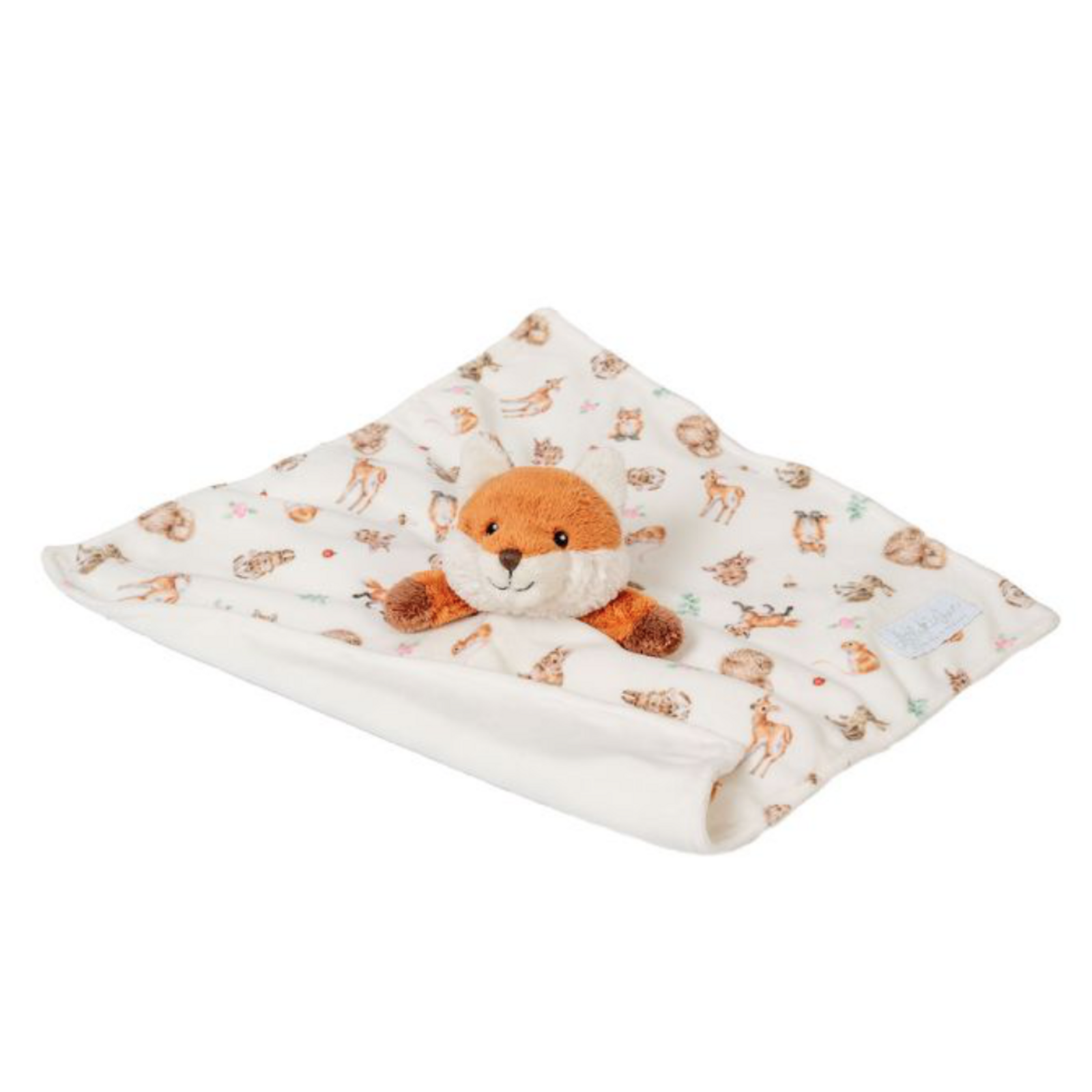 Little Wren Little Forest' Fox Plush Comforter loading=