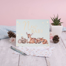 Little Wren Little Forest' woodland animal card