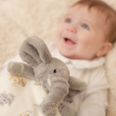 Little Wren Little Savannah' Elephant Plush Comforter