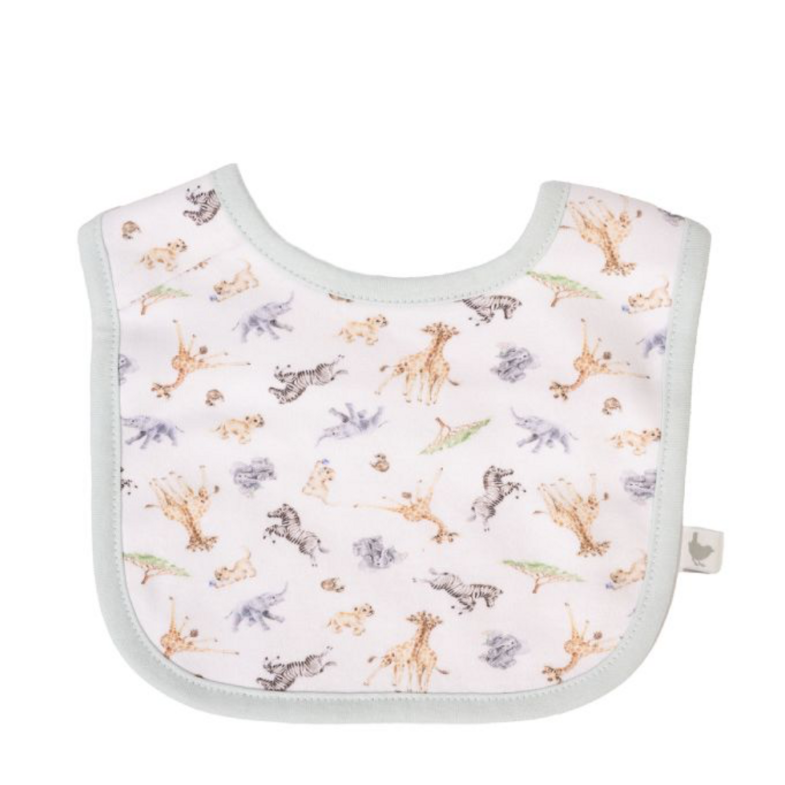 Little Wren 'Little Savannah' African Animal Bib Gift Set loading=