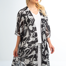Simply Noelle Midnight Floral Wrap  SWRP411