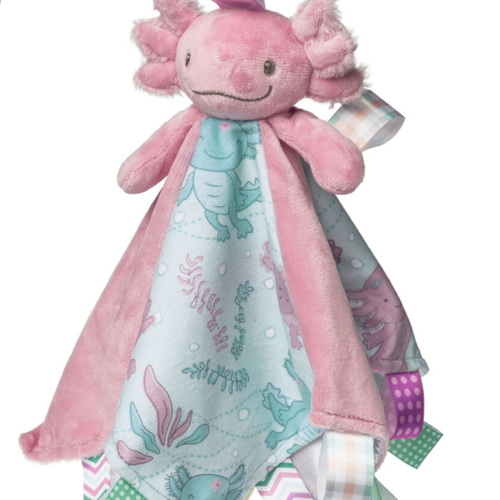 Mary Meyer Taggies Fizzy Axolotl Character Blanket loading=