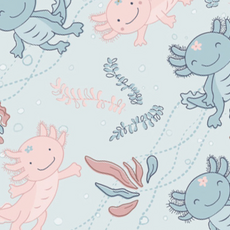 Mary Meyer Taggies Fizzy Axolotl Character Blanket