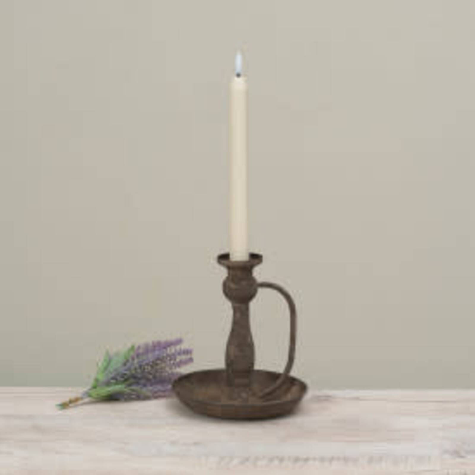 Gerson 6.5" Antique Metal Candleholder  2822220 loading=