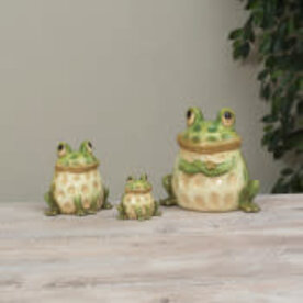 Gerson 7.09" Terracotta Frog  LARGE (1)  2767100L