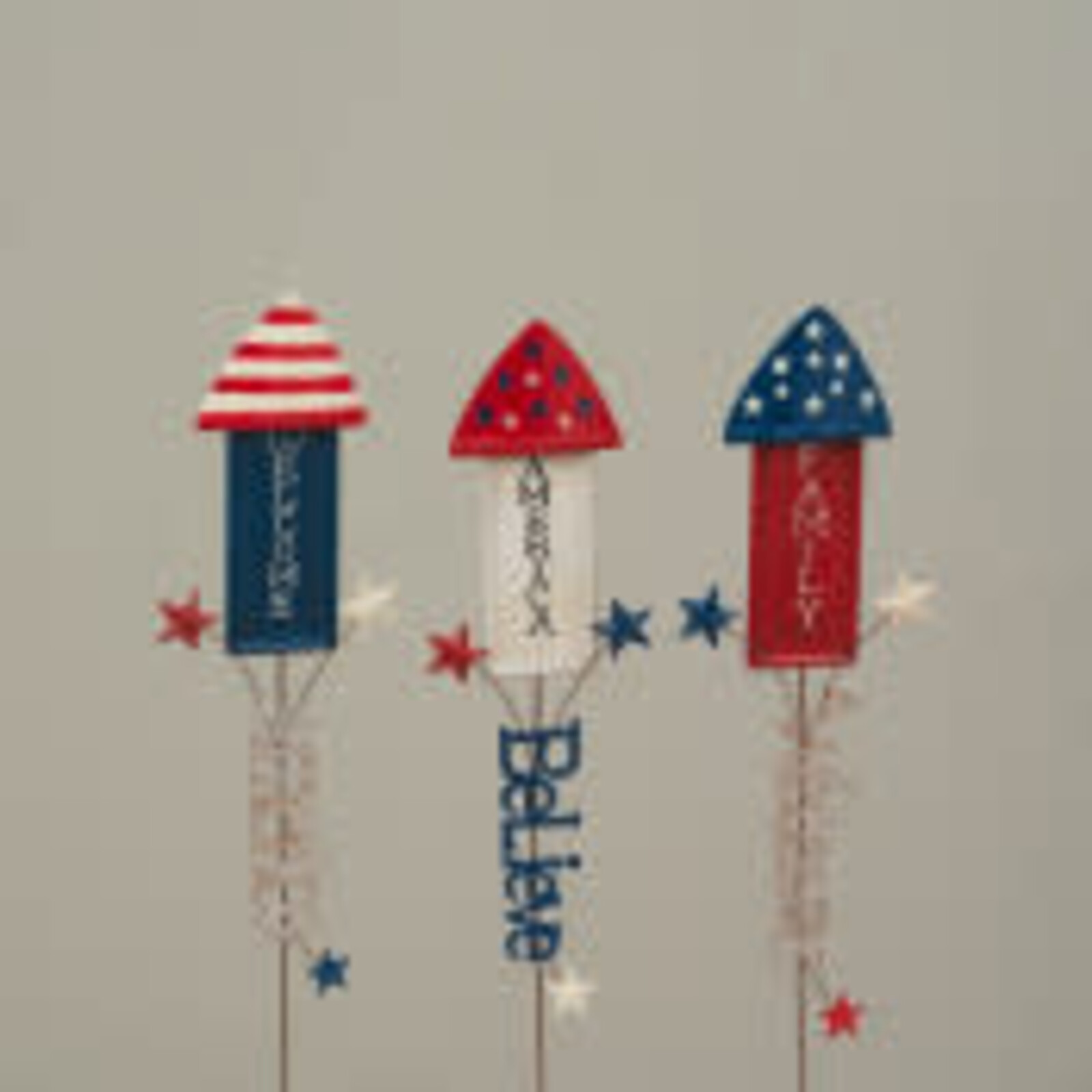 Gerson 18" Metal Americana Firework Stake (1)  2761650 loading=