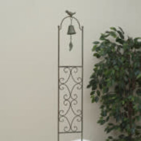 Gerson 38"H Metal Garden Trellis w/ Bell  2828810
