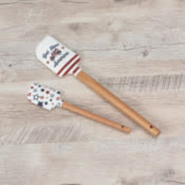 Gerson Printed Americana Spatula SET  Large&Small 2831210