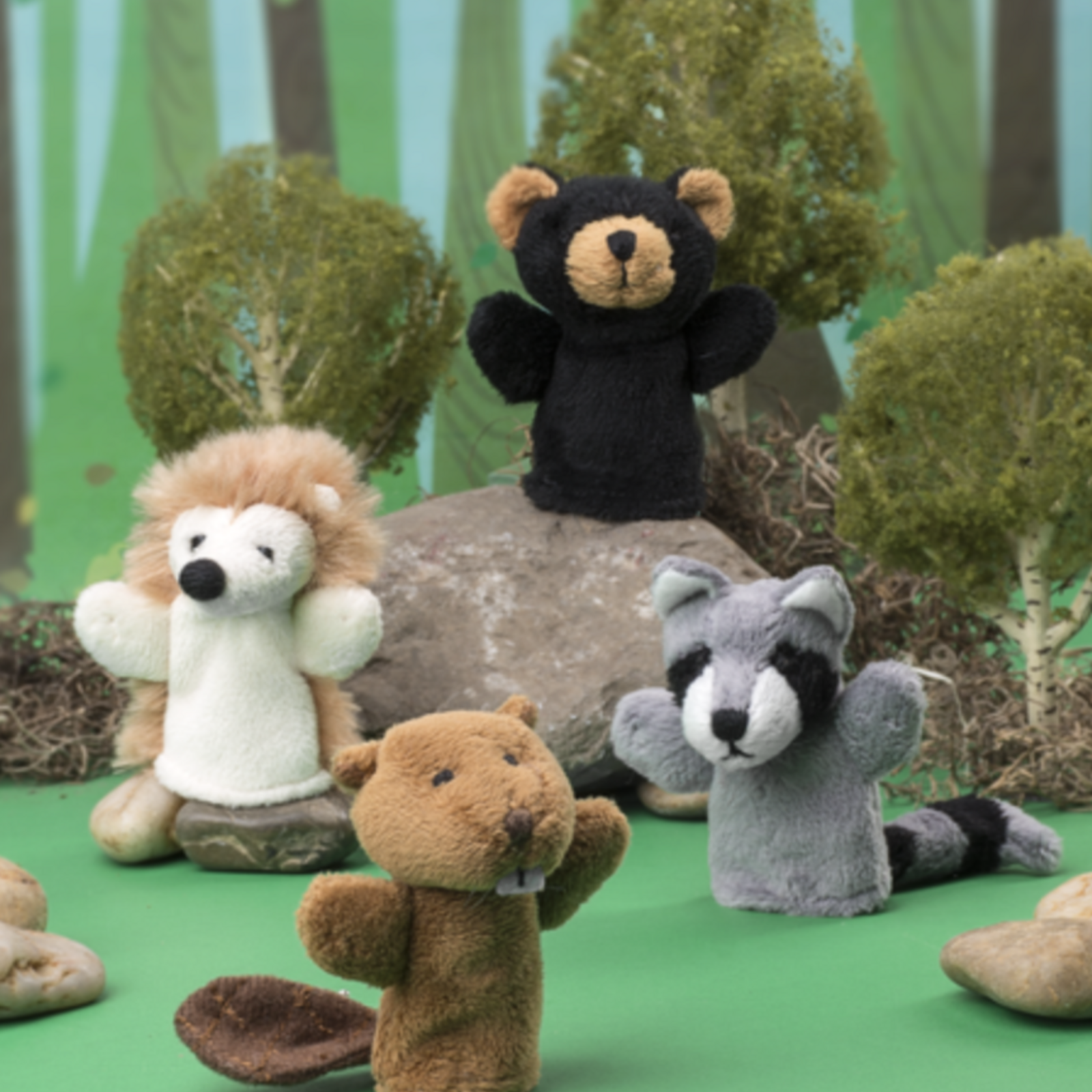 Ganz Woodland Finger Puppet loading=