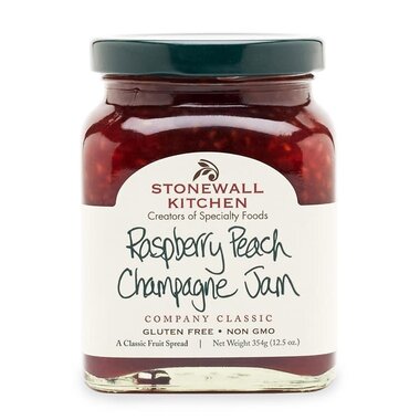 Stonewall Kitchen Raspberry Peach Champagne Jam 12.5oz - 101303