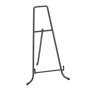 Tripar International 12" Black Straight Edge Easel - 43304