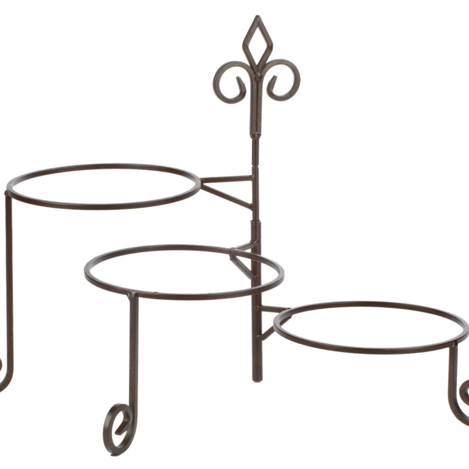 Tripar International Keller 3-Tier Swivel Plate Stand - 56265 loading=