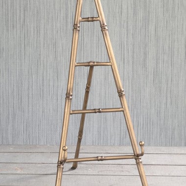 Tripar International Tabletop 13" Metal Bamboo Style Easel   20571
