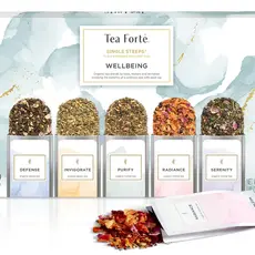 Tea Forte Wellbeing Single Steeps  17963