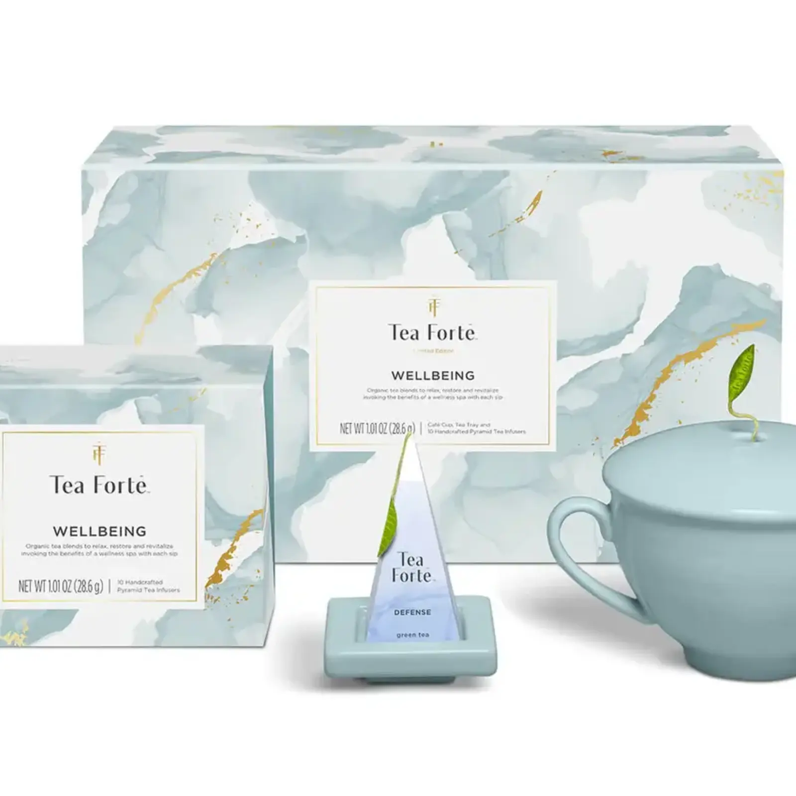 Tea Forte Wellbeing Gift  3PC Set  20729 loading=