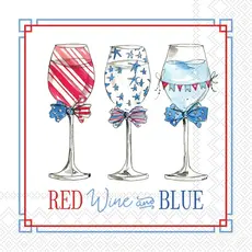 Boston International Patriotic Wine Cocktail Napkin -C074300