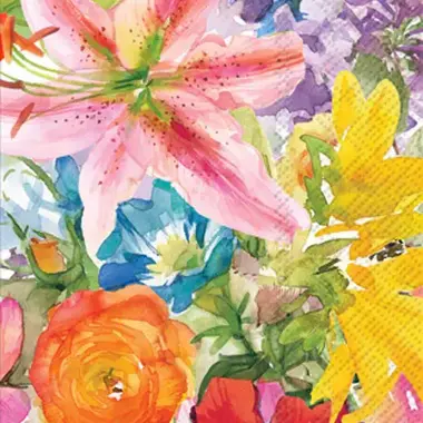 Boston International Abundant Floral Guest Towel - BF033000