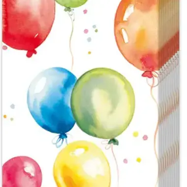Boston International Birthday Balloons Pocket Tissue - PT1070400