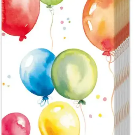 Boston International Birthday Balloons Pocket Tissue - PT1070400