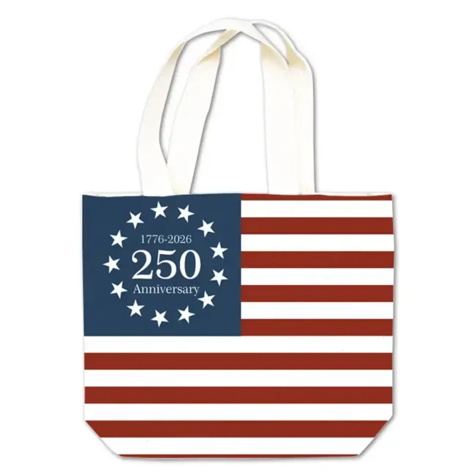 Alice's Cottage Gift Tote 250th Anniversary -18-250 loading=