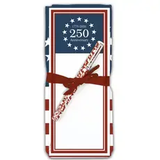 Alice's Cottage Flour Sack Towel & Magnetic Note Set - U26-250