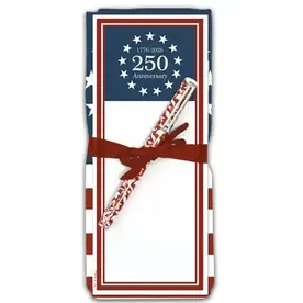 Alice's Cottage Flour Sack Towel & Magnetic Note Set - U26-250