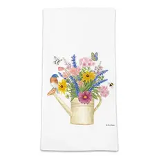 Alice's Cottage Waffle Towels Singles Watering Can - HT-546