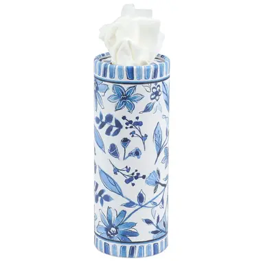 Primitives by Kathy Blue Florals Tissue Box -  123142