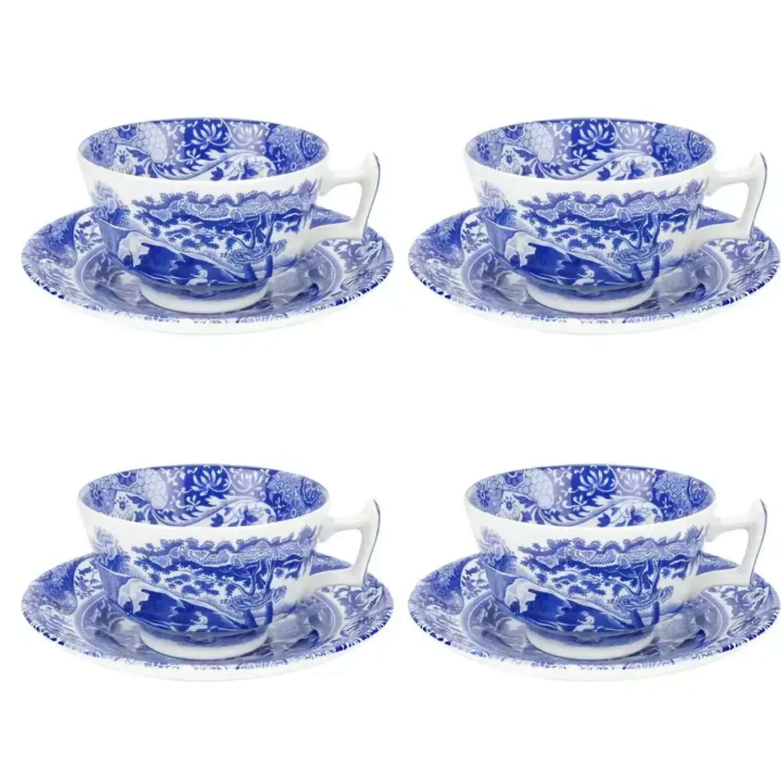 Spode Spode Blue Italian Teacup and Saucer (1)    1532504 loading=