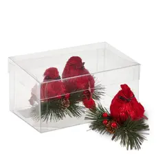 RAZ Imports Inc. 5" Cardinal Ornaments - 4554022