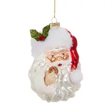 RAZ Imports Inc. 5" Santa with Cookie Ornament - 4552891