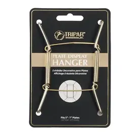 Tripar International Plate Wire - Brass Finish - Fits 5"-7"  23-1305