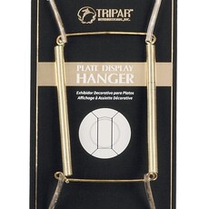Tripar International Plate Wire - Brass Finish - Fits 7.5"-9.5   23-1307