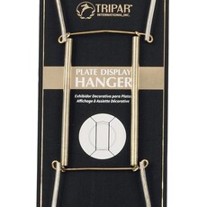 Tripar International Plate Wire - Brass Finish - Fits 10"-14"  23-1310