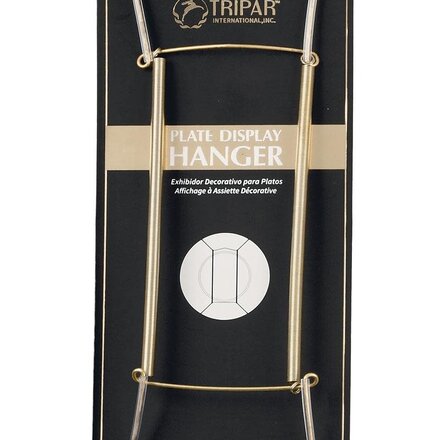 Tripar International Plate Wire - Brass Finish - Fits 14"-20"  23-1311