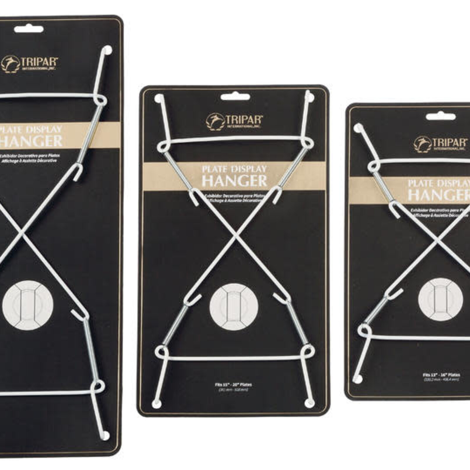 Tripar International Super Plate Wire Hanger - Fits 19"-24"  (1)  31-1319 loading=