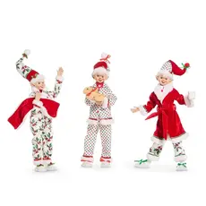 RAZ Imports Inc. 16" Pajama Party Posable Elf - 4502286