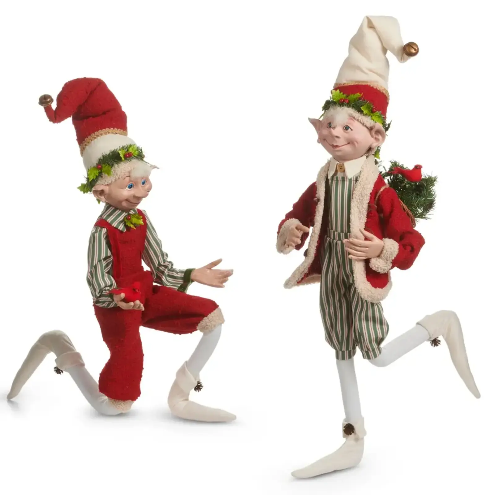 RAZ Imports Inc. 31" Yuletide Posable Elf (1) - 4602574 loading=