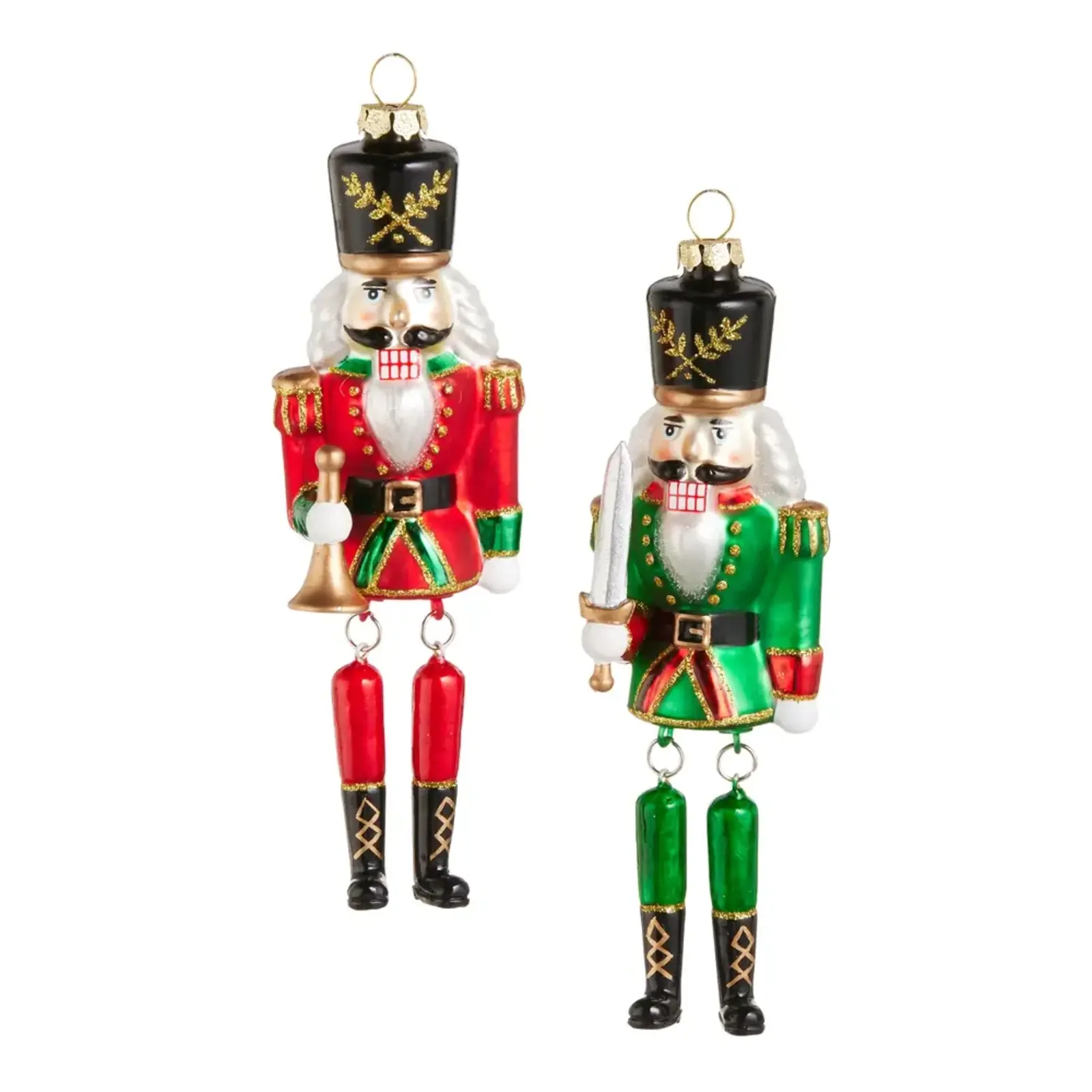RAZ Imports Inc. 6" Nutcracker Ornament (1) -4619143 loading=