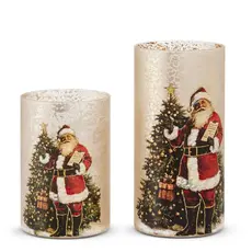 RAZ Imports Inc. Checking  Twice Decor Cont. (8"Large)  - 4624862L
