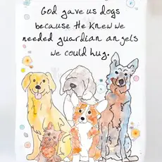 Avery Home Dogs/Guardian Angels Towel - FSTT_D08
