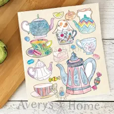 Avery Home Tea Time Swedish/Dish/Towel-SWDC_G07