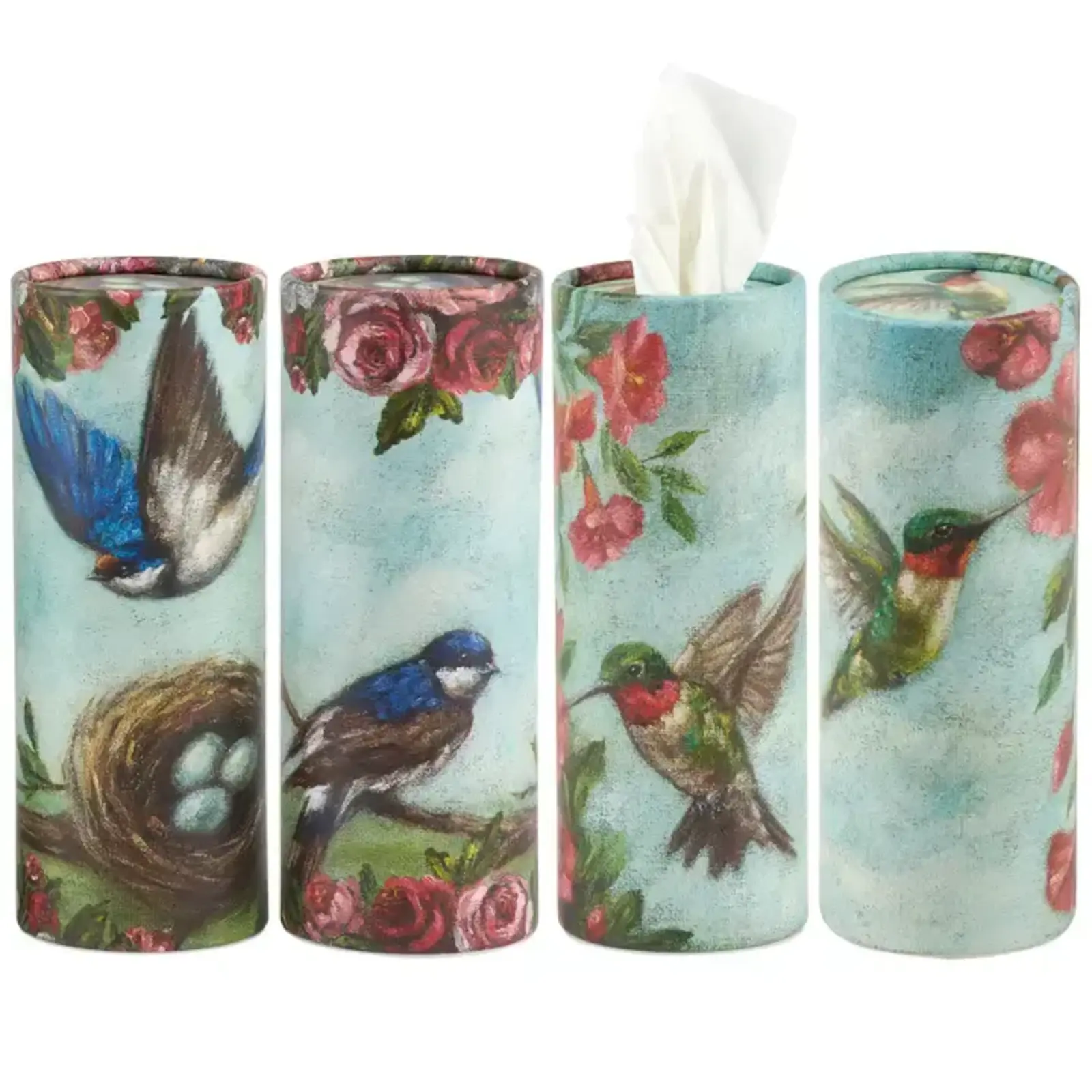 Primitives by Kathy Hummingbirds Tissue Box (1)  122908 loading=