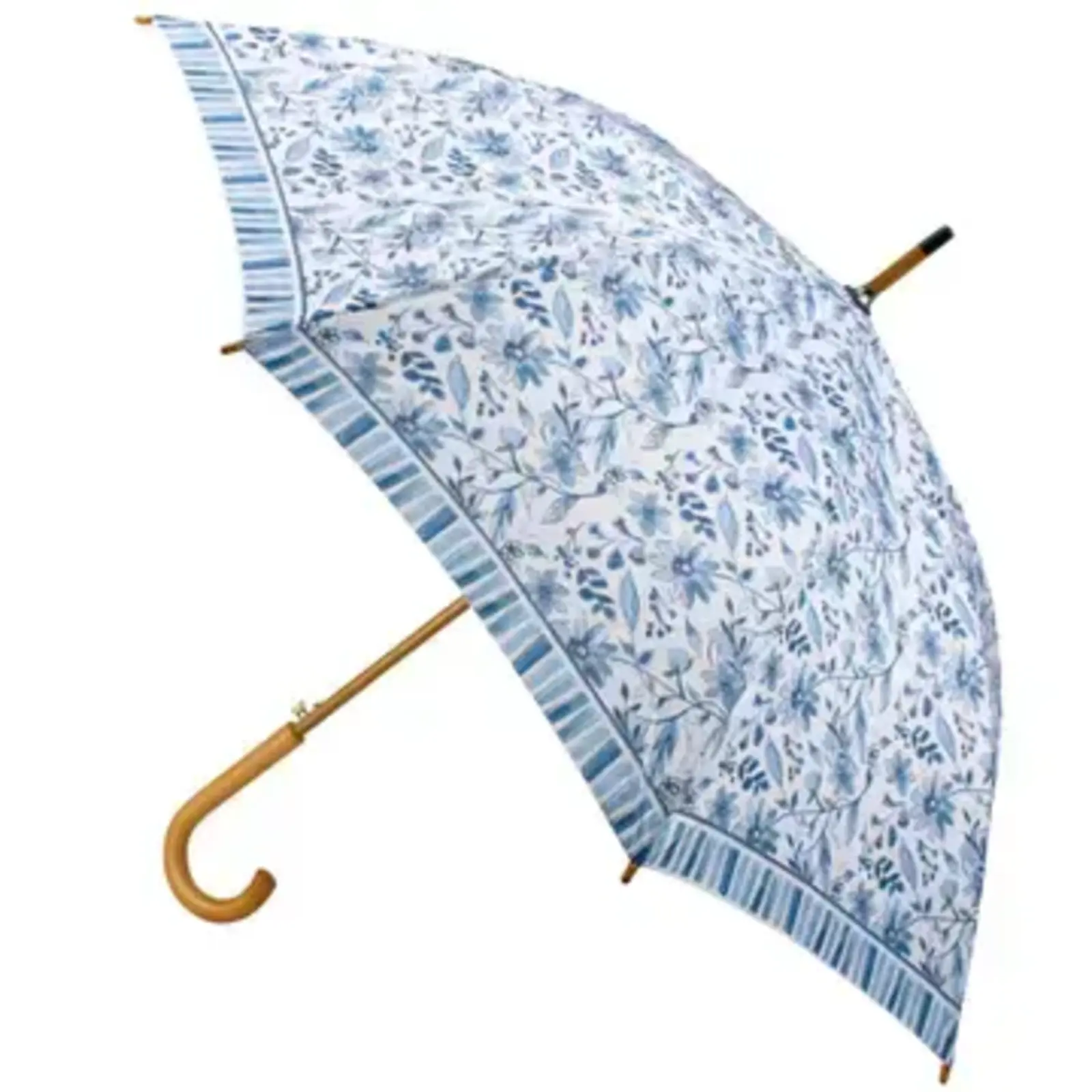 Primitives by Kathy Blue Floral Umbrella  123143 loading=