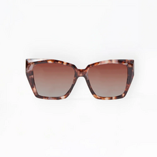 Mary Square Mary Square Polarized Sunglasses-Hannah Black