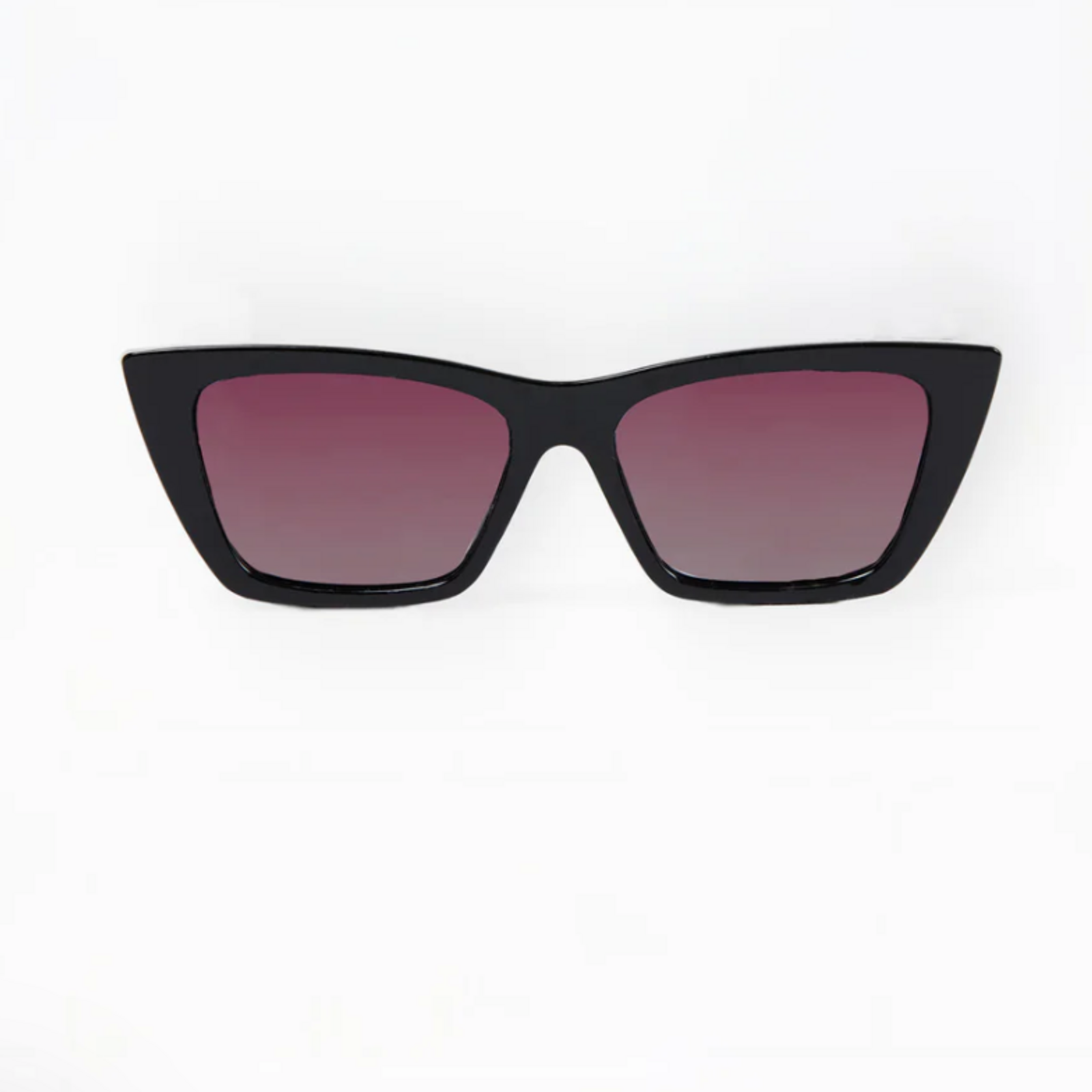 Mary Square Mary Square Polarized Sunglasses-Hannah Black loading=