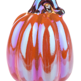 Ganz Iridescent Pumpkin Figurines - ER71712