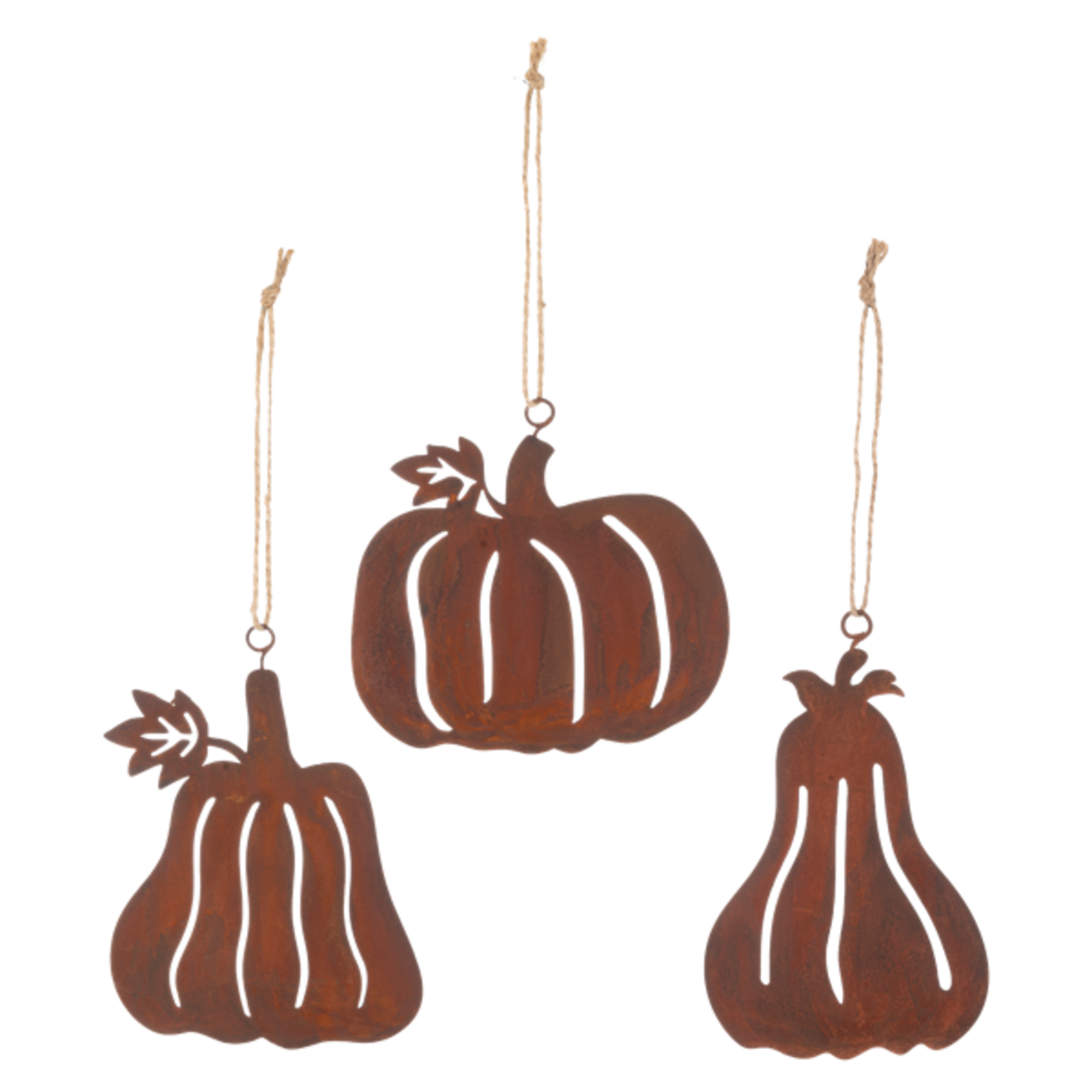 Ganz Rusted Pumpkin Ornament  (1) - CA201138 loading=